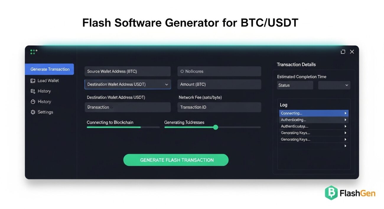 How to Use Flash Software Generator for BTC/USDT