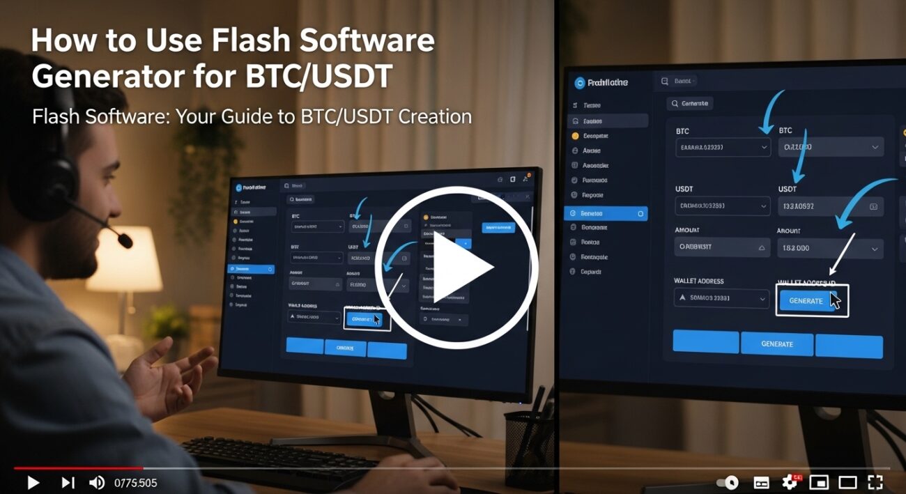 Flash Software Generator: Create BTC/USDT Fast