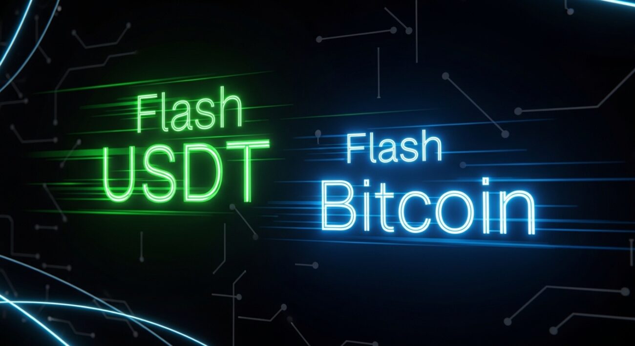 Flash USDT and Flash Bitcoin